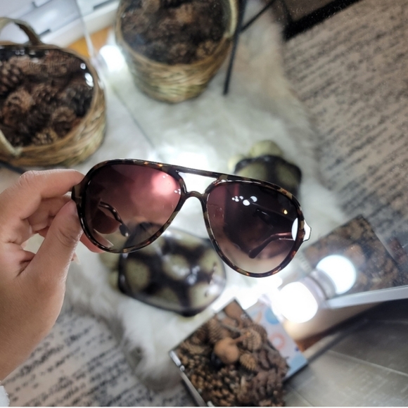 Bundle of 5 NWT Zenni Optical Sunglasses brown with animal print on the arms - Picture 5 of 8